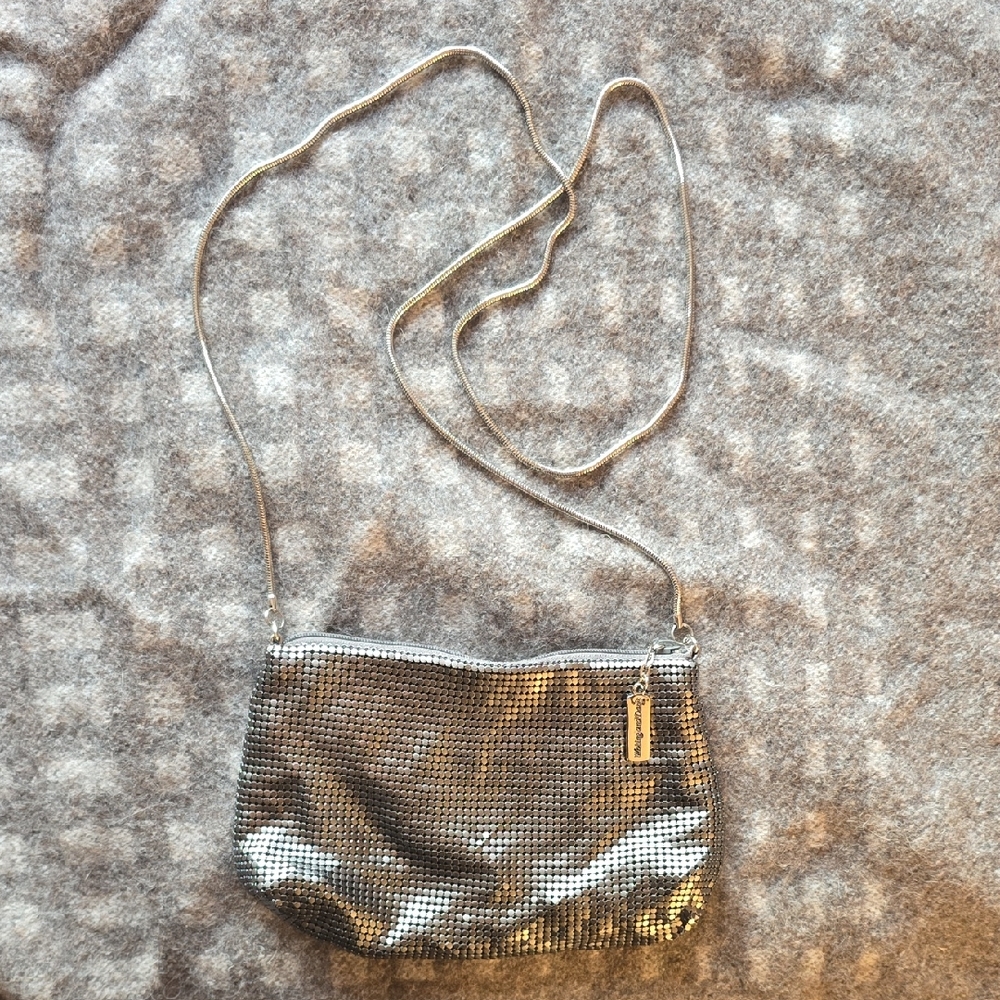 Whiting & Davis Silver Mesh Bag